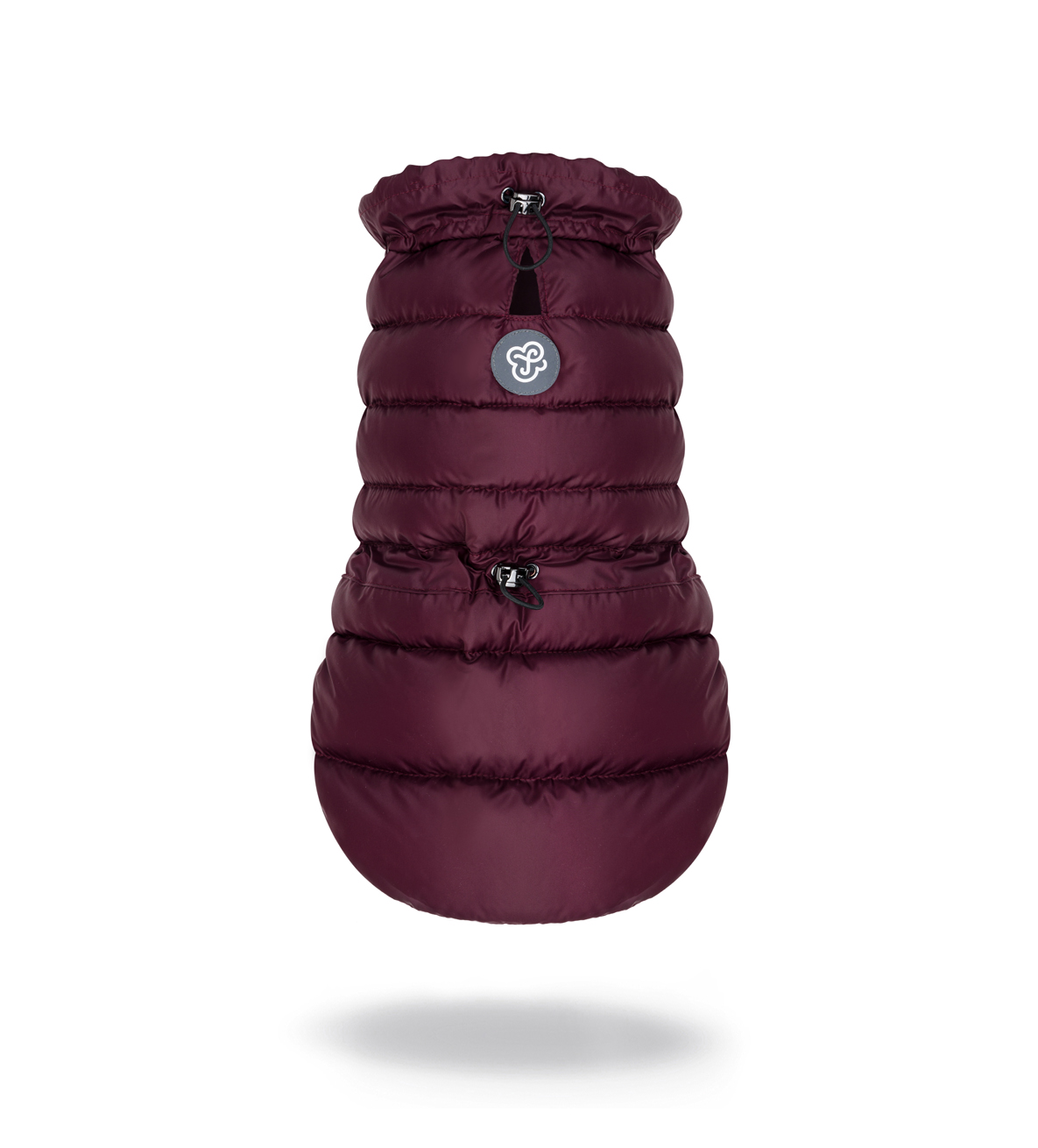 Kurtka puchowa dla psa Bordeaux