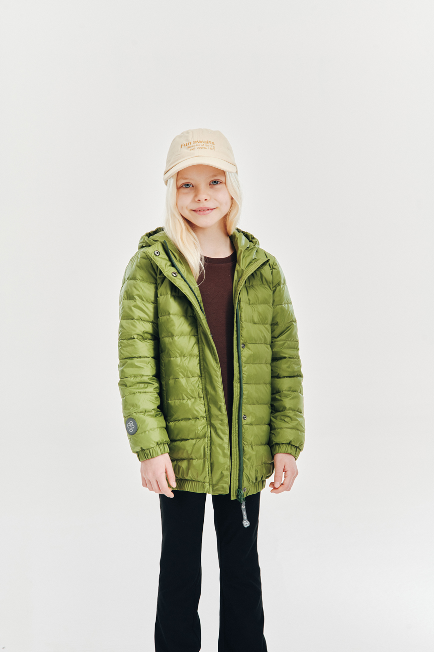 Lekka kurtka Basic Forest Green