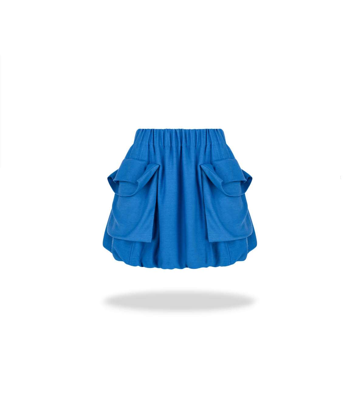 Spódnica bombka z kieszeniami Sky Blue