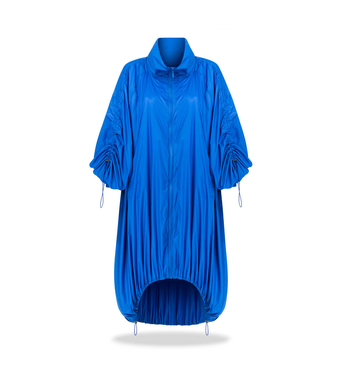 Ortalionowy płaszcz Baggy Cobalt