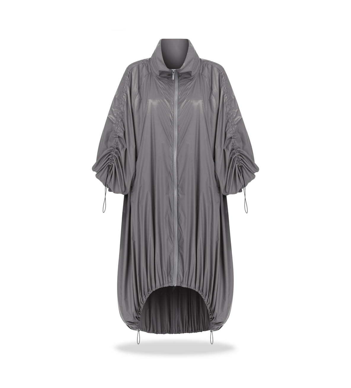 Ortalionowy płaszcz Baggy Grey