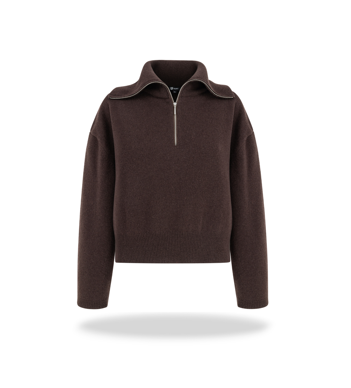 Sweter merino/kaszmir Brown