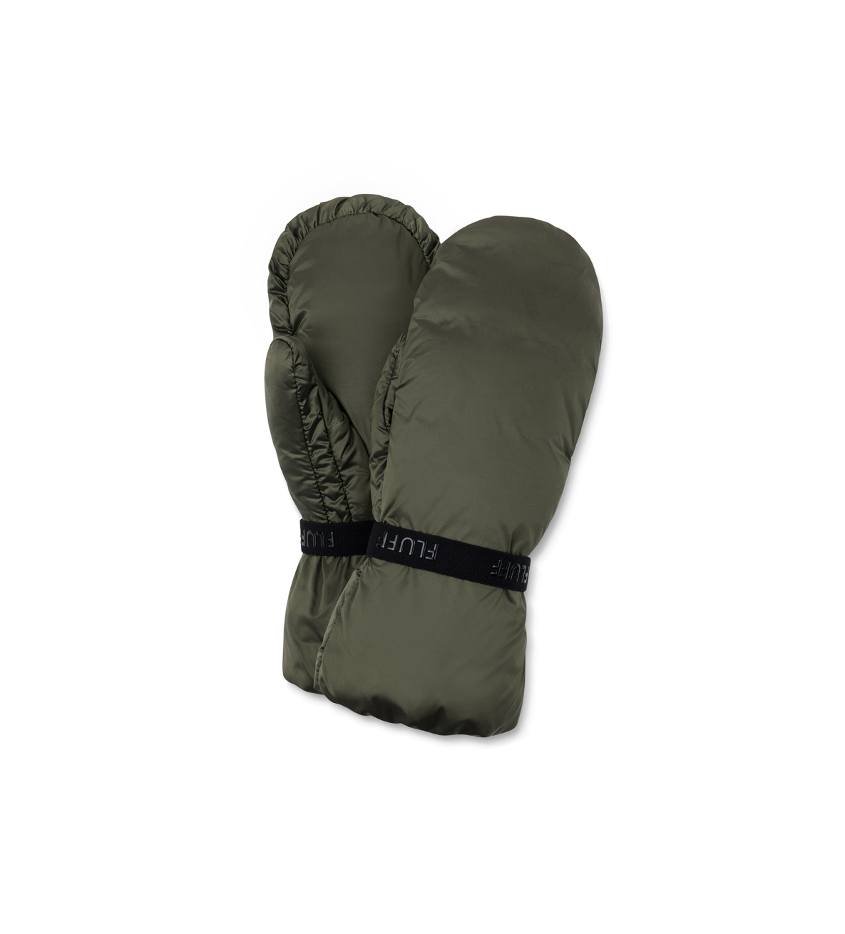 Puchowe rękawiczki Dark green